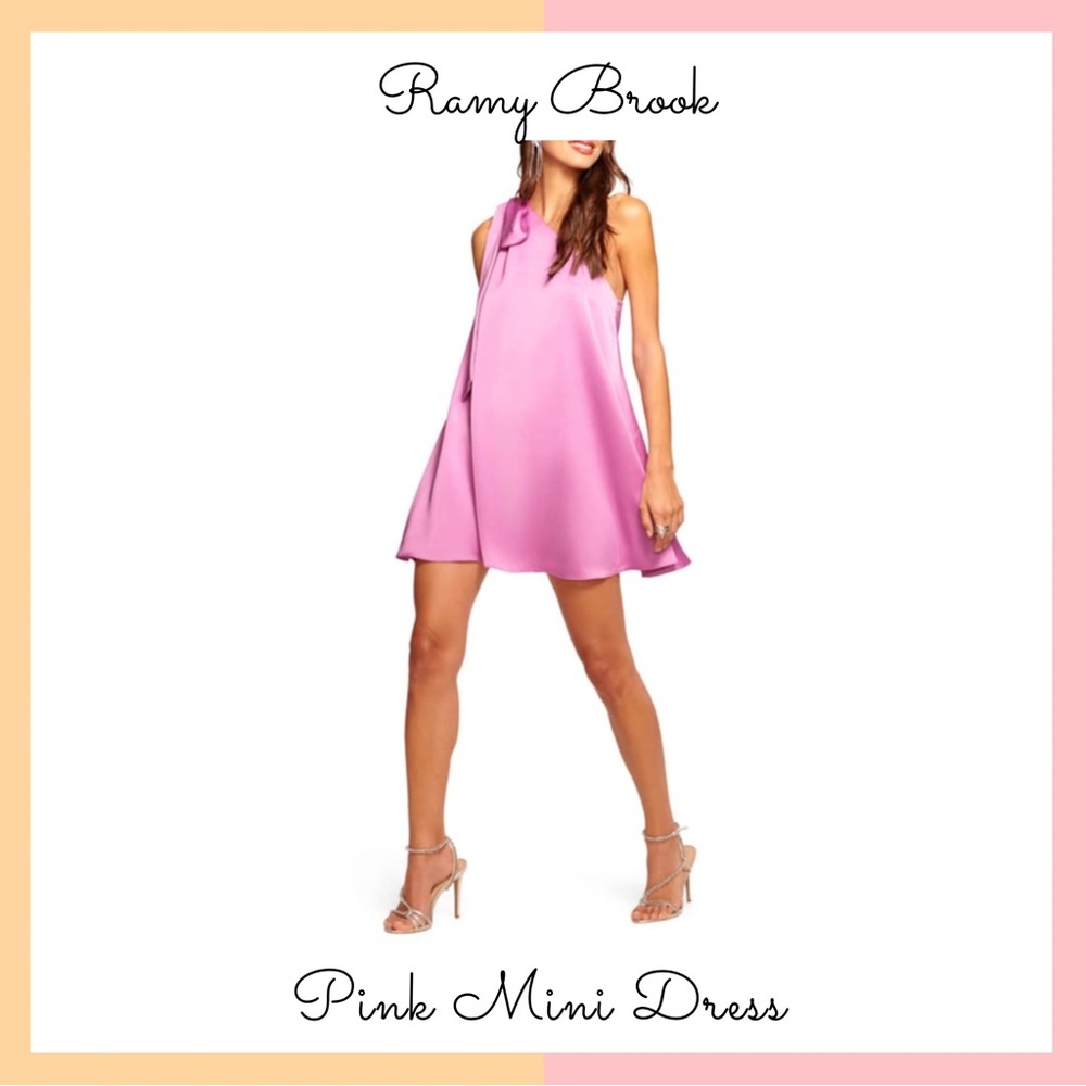 Ramy Brook Fuchsia Sleeveless Dress